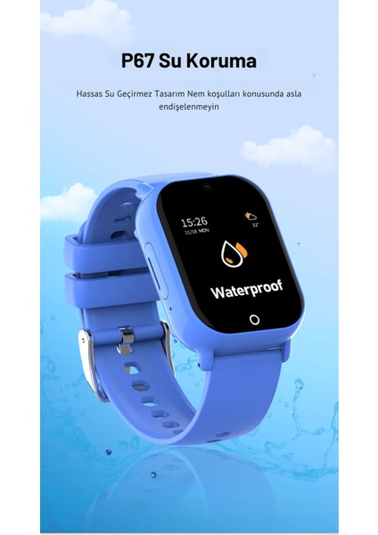 KT01 Mini Tasarım Akıllı Çocuk Saati