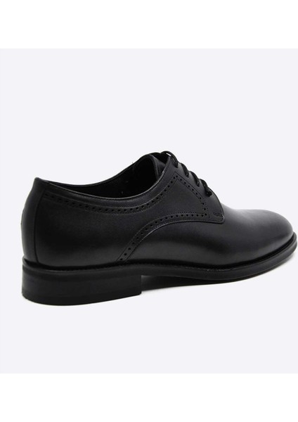 Hakiki Deri Siyah Klasik Erkek Ayakkabı 9849 100