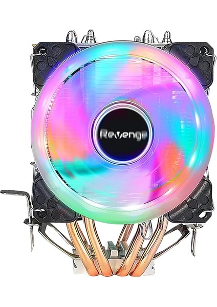 Frost Rainbow Fanlı Intel Amd Uyumlu Bakır Borulu Cpu Soğutucu Işlemci Fanı (Cold Frost 602) fırsatları