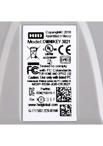 Identity Omnikey Kimlik Okuyucu, Eıd Smart Card, Usb, Id 1021 3021, Gri fırsatları