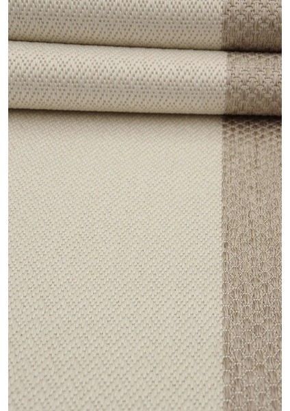 Sefton Krem Bej Çizgili Modern Sisal Makine Halısı indirimleri