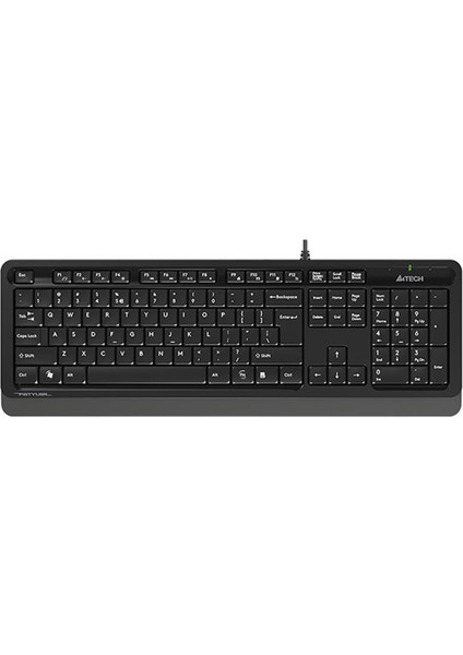 A4 Tech FK10 Q Tr mm Gri/siyah USB Kablolu Klavye
