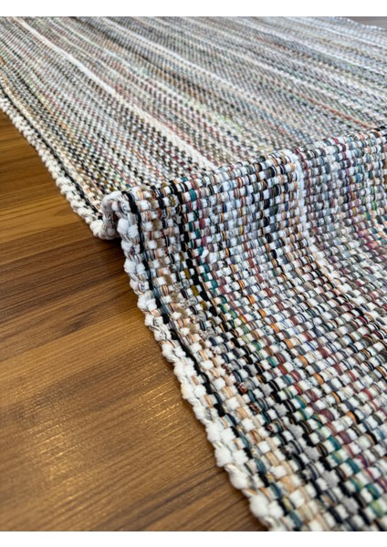 El Dokuması Doğal Pamuk Şönil Halı – Salon Hol Mutfak Çift Yüzlü, Makinede Yıkanabilir, Şık Tasarım fiyatları