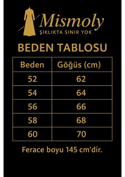 Medine Ipeği Mevlana Kesim Cepli Kuşaklı Bol Büyük Beden Ferace fiyatları