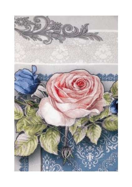 Çift Kişilik Kapitone Yatak Örtüsü Takımı - Mavi fiyatları