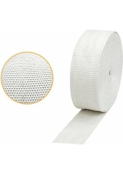 Cam Elyaf Egzoz Sargısı Yanmaz Bant Sıcaklık Önler Bant 3 mm x 3 cm 5 Metre indirimleri