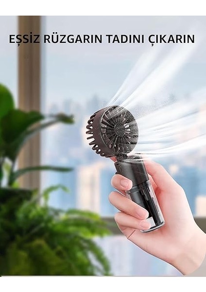Elle Tutulabilir Taşınabilir Buharlı Vantilatör Mini Fan – 4 Hız Ayarı, Şarjlı, Misting Özelliği, Kompakt ve Hafif Tasarım, Buharlı Vantilatör Fan Asorti Renk fiyatları