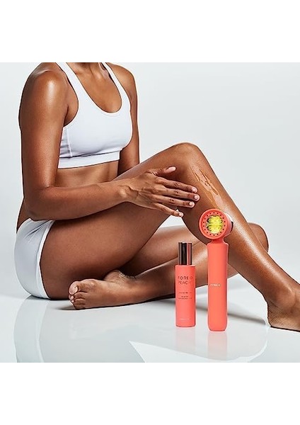 Foreo Peach Soğutma Hazırlama Jeli - Tüy Alma Cihazı Için - Sakinleştirici, Nemlendirici - 17 Bitki Özü, Ha ve Pantenol - Lazer Epilasyon ve Ipl - Tedavi Sırasında ve Sonrası Cilt Bakımı - 100 ml modelleri