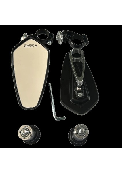 Universal Gidon Aynası Köşeli Gri