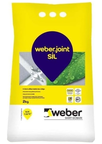 Joint Sil Silikonlu Derz Dolgu Beyaz 2 kg