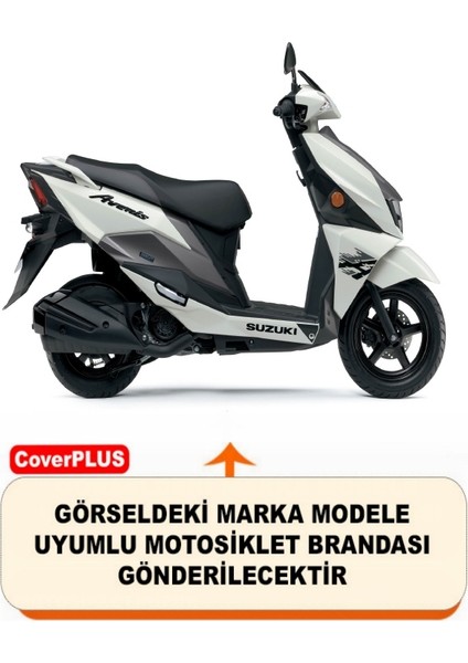 Suzuki Avenis 125 Branda (Arka Çanta Uyumlu) Motosiket Brandası (Gri Renk) Motor Örtüsü Çadır Su Geçirmez Motosiklet Kılıfı Motor Brandası fiyatları