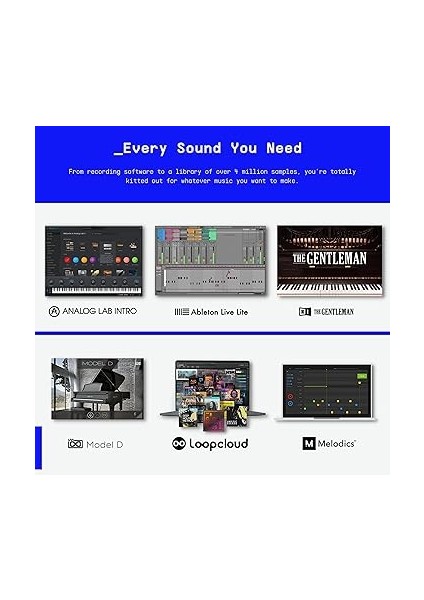 Minilab 3 Deep Black, Klavye, Siyah Beyaz fırsatları