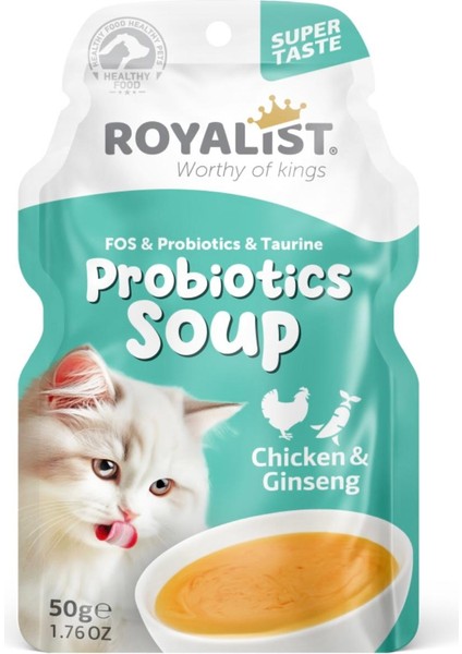 Probiotics Soup – Probiyotik Destekli Lezzetli Kedi Çorbası | 50G fiyatları