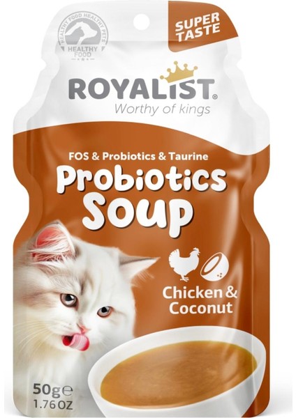 Probiotics Soup – Probiyotik Destekli Lezzetli Kedi Çorbası | 50G modelleri
