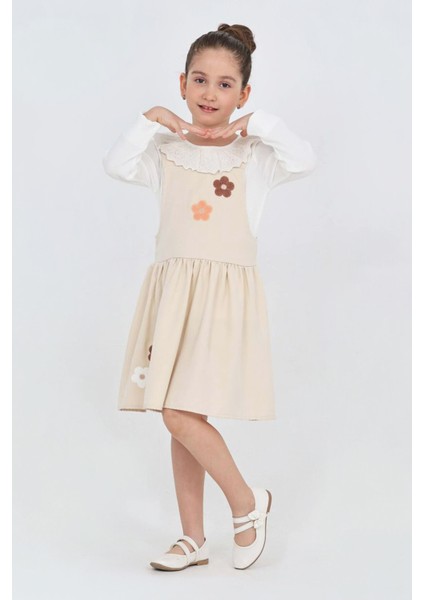 Kız Çocuk 2'li Elbise (Elbise+Badi Bluz) 12342 fırsatları