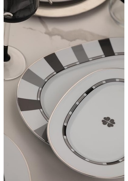 Porselen Leonberg 27 Parça 6 Kişilik Yemek Takımı fırsatları