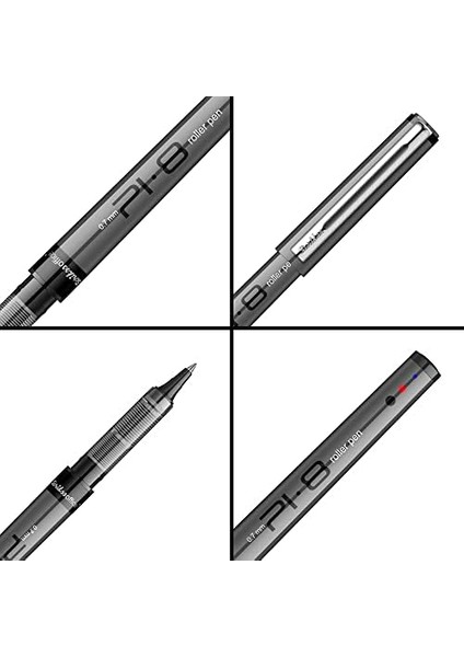 Pi8 Roller 0.7 mm Siyah 12&apos;li Amb modelleri