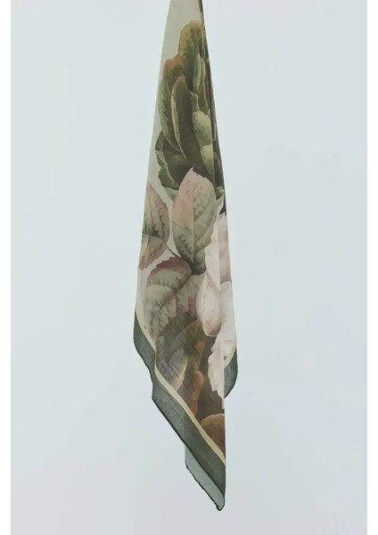 Rosa Desen Bambu Eşarp - Haki fiyatları