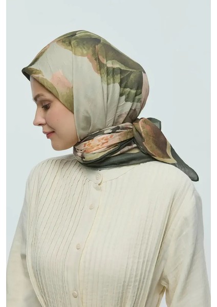 Rosa Desen Bambu Eşarp - Haki fırsatları