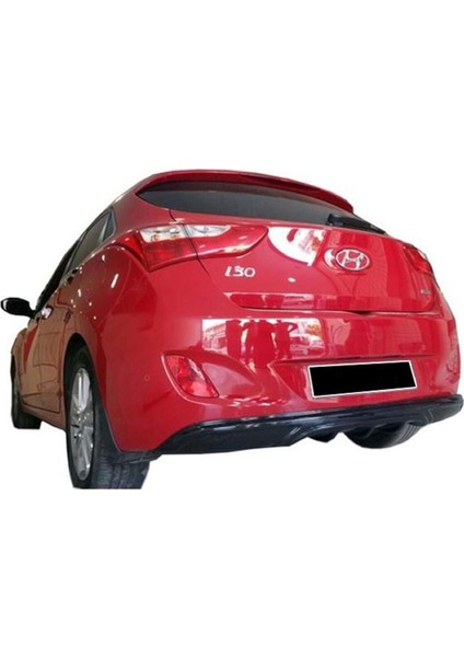 Hyundai I30 Uyumlu Custom Difüzör (Plastik) 2012-2017 Parlak Siyah modelleri