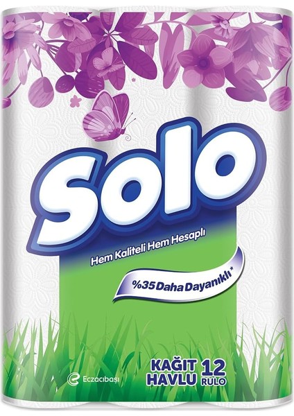 Solo Kağıt Havlu 12&apos;li