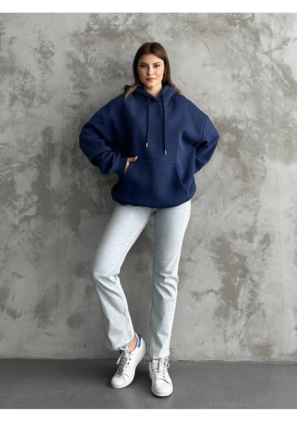 Zr Unisex Kanguru Cepli Kapüşonlu Sweatshirt fiyatları