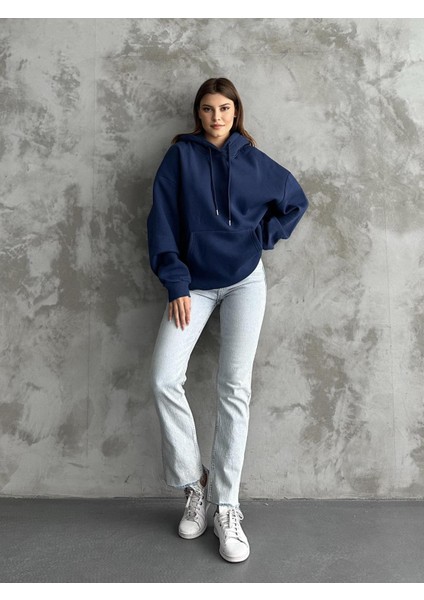 Zr Unisex Kanguru Cepli Kapüşonlu Sweatshirt modelleri