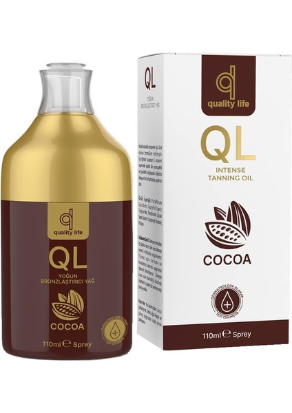 Quality Life Ql Yoğun Bronzlaştırıcı Yağ