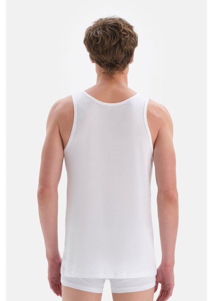 Beyaz Micro Modal Erkek Atlet D4000 modelleri