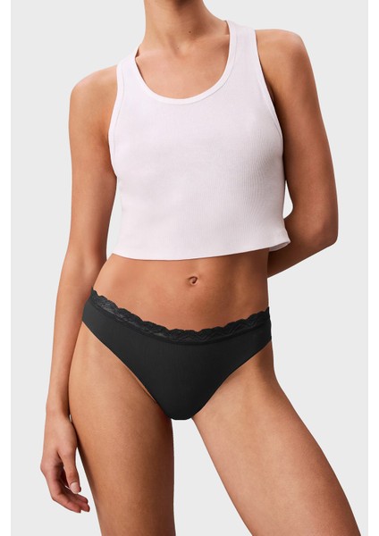 Logolu Tanga 3 Pack Külot LV00QD53003VQ Bayan Külot LV00QD5300 3VQ fiyatları