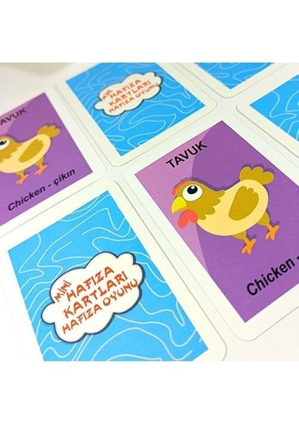 Oyun Star Hafıza Kartları Eşleştirme Eşini Bul Oyunu 3'lü Set modelleri