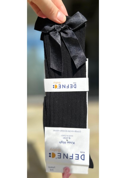 Anti-Bakteriyel Fiyonklu Kız Çocuk Diz Altı Çorap Seti 4'lü fiyatları