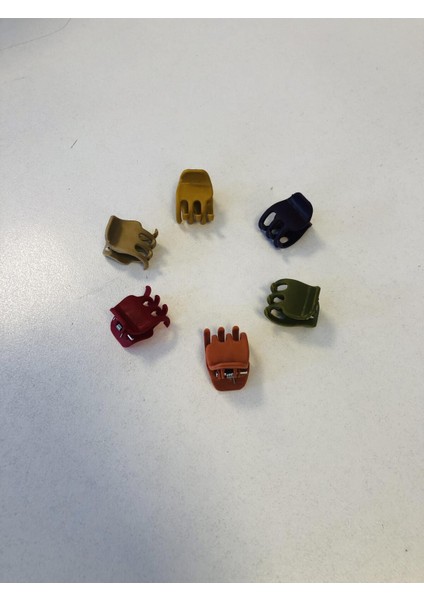 Kadın ve Çocuk Minik ( 2 cm ) Mandal Toka Seti modelleri