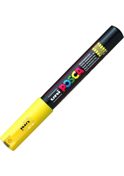 Uniball Posca 0.7 Su Bazlı Boyama Markörü Sarı- (Uni-Pc-1m ) (N)