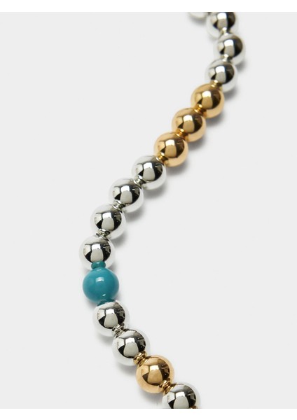 Boncuklu Kısa Kolye fiyatları