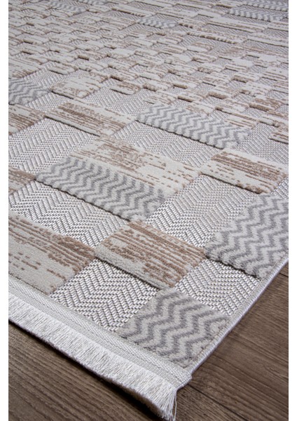Gri Bej Bohem Iskandinav Modern Saçaklı Doğal Pamuk Taban Salon Koridor Çocuk Oturma Odası Halı modelleri