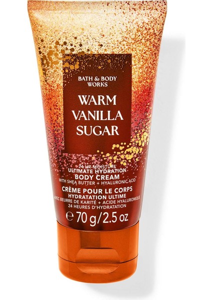 Warm Vanilla Sugar Seyahatboy Vücut Kremi