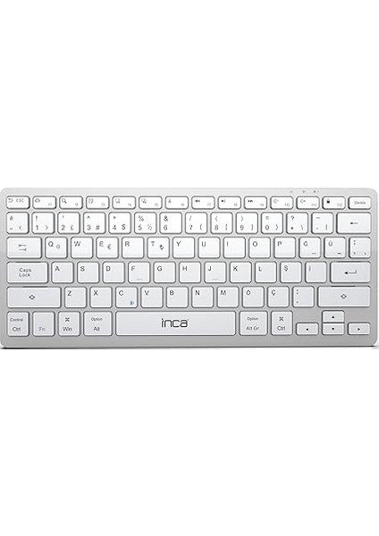 IBK-565ST Bluetooth 5.0 Rechargeable Smart Silver Keyboard, 150 Saat Kullanım Süresi, Telefon, Tablet,pc, Tv, Bt Cihazlarla Uyumlu, Taşınabilir, 10M Kullanım Mesafesi fiyatları