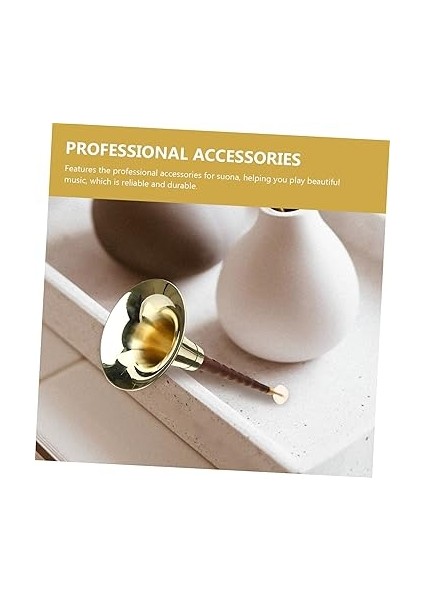 Suona Kasesi Enstrüman Parçası Profesyonel Kalınlaştırılmış Suona Aksesuarı Suona Parçası Aksesuarlar Pirinç Suona Boynuzu Basit Suona Korna Değişimi Suona Pirinç Aksesuar Golden fırsatları