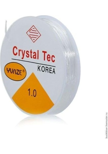 1 Adet Misina Şeffaf 1 mm Esnek Silikon Misine 5 Metre modelleri