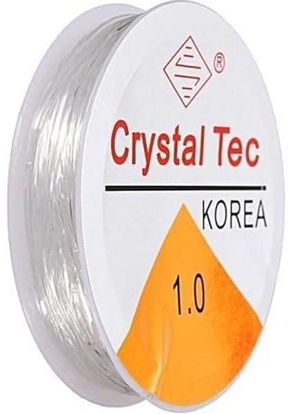 1 Adet Misina Şeffaf 1 mm Esnek Silikon Misine 5 Metre fırsatları