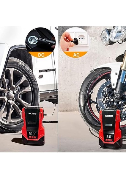 KB220 12V 150 Psı Dijital Basınç Göstergeli Araç Kompresörü fırsatları