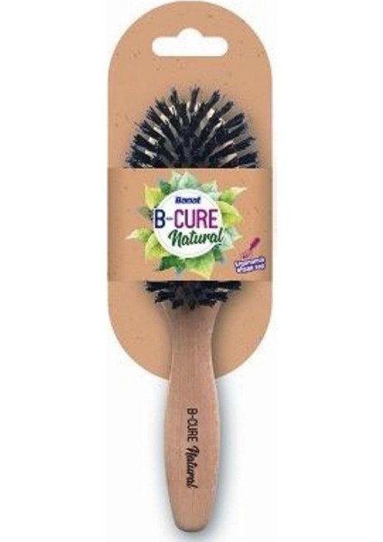 Banat B-Cure Natural 645 Uzun Ömürlü Ahşap Tarama Fırçası