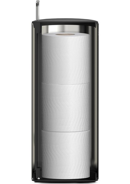 Joseph Easystore Luxe Paslanmaz Çelik Gizli Tuvalet Kağıdı Tutacağı, Kapaklı Stand, 3 Ruloya Kadar Hods fiyatları