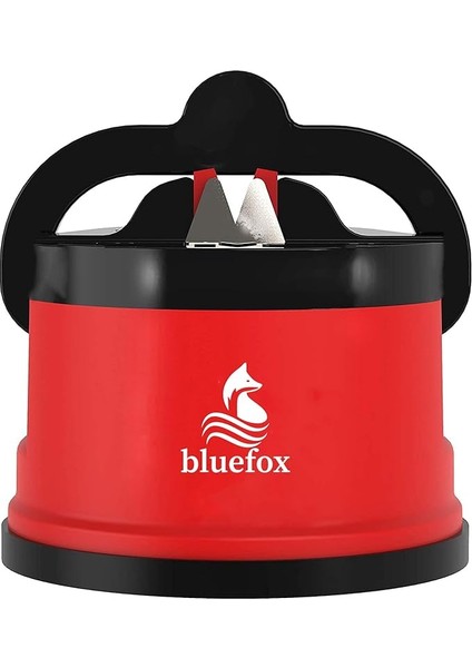 Powergrip'li Bıçak Bileyici - Vantuzlu Vakumlu, Serbest Ellerle Kullanılabilen Tungsten Carbide Bıçak Bileme Aleti