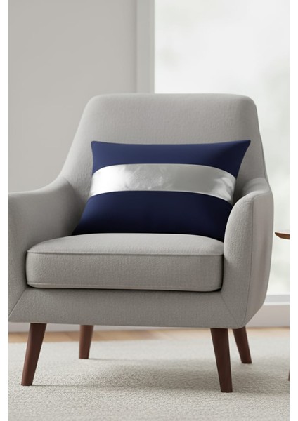 Gümüş Detay Kırlent Yastık Kılıfı Leke Tutmaz Silinebilir fırsatları