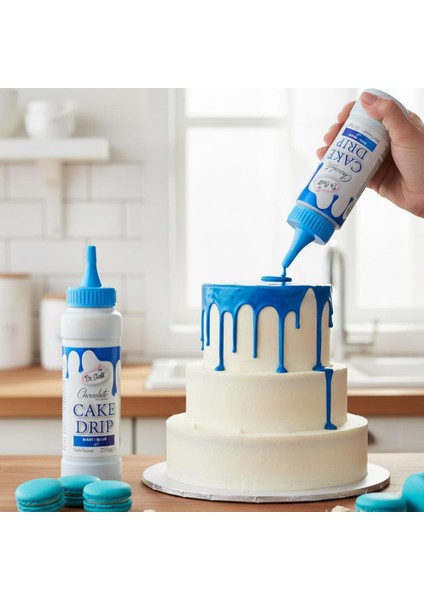 Mavi Cake Drip 250 G – Pasta, Kek ve Tatlı Üzeri Çikolata Kaplama Sosu fiyatları