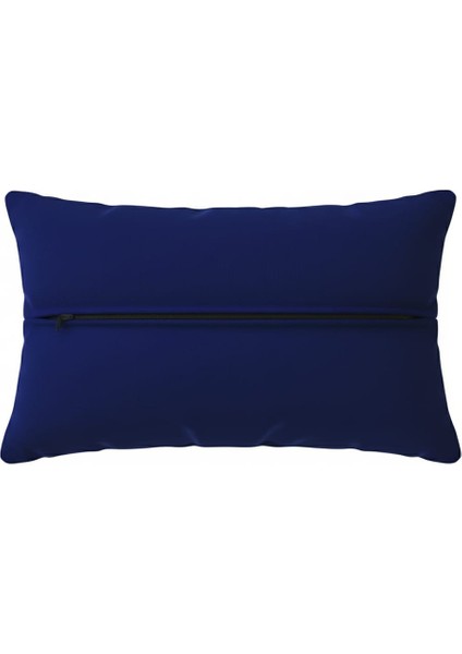 Gümüş Detay Kırlent Yastık Kılıfı Leke Tutmaz Silinebilir