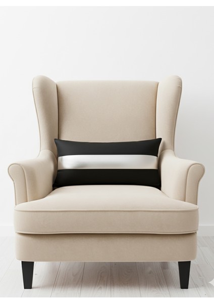 Gümüş Detay Kırlent Yastık Kılıfı Leke Tutmaz Silinebilir modelleri