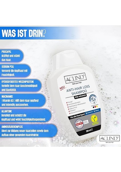 Antı-Haır Loss Shampoo Erkek Saç Bakım Şampuanı (300 Ml) modelleri